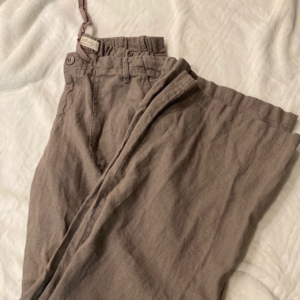 Just Living Casual Tan Women's Pants - Picture 3 of 4